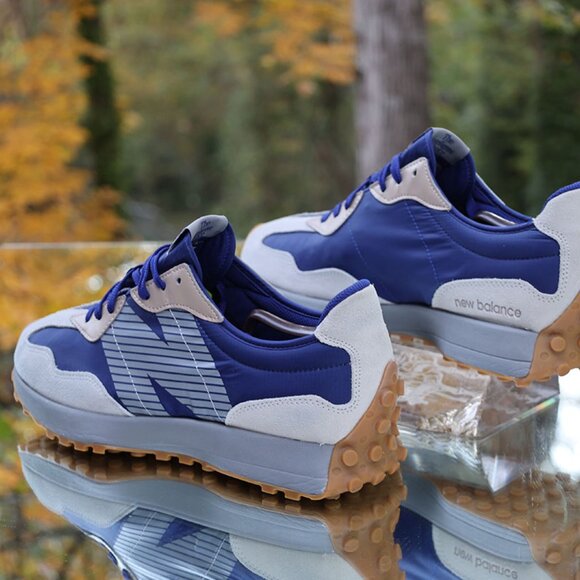 New Balance 327 Victory Blue Surf - Picture 14 of 15